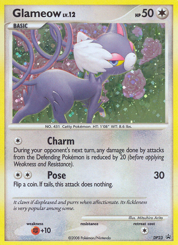 Glameow DP23 DP Black Star Promos