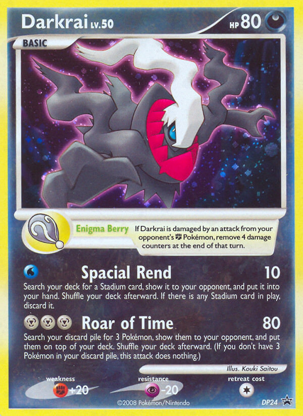 Darkrai DP24 DP Black Star Promos
