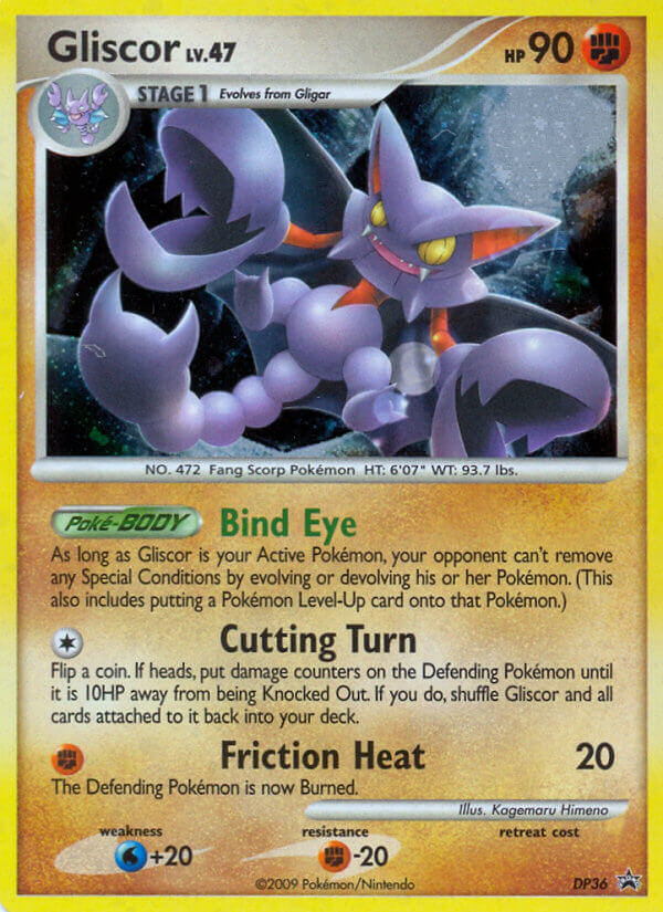 Gliscor DP36 DP Black Star Promos