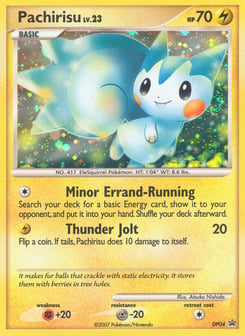 Pachirisu DP04 DP Black Star Promos