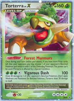 Torterra LV.X DP09 DP Black Star Promos