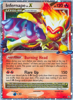 Infernape LV.X DP10 DP Black Star Promos