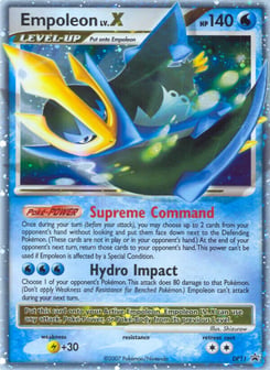 Empoleon LV.X DP11 DP Black Star Promos