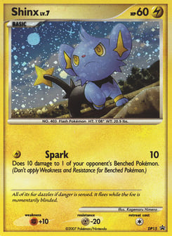 Shinx DP15 DP Black Star Promos