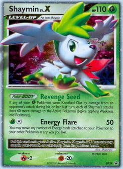 Shaymin LV.X DP39 DP Black Star Promos