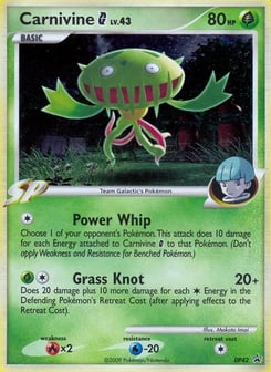 Carnivine G DP42 DP Black Star Promos