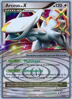 Arceus LV.X DP53 DP Black Star Promos