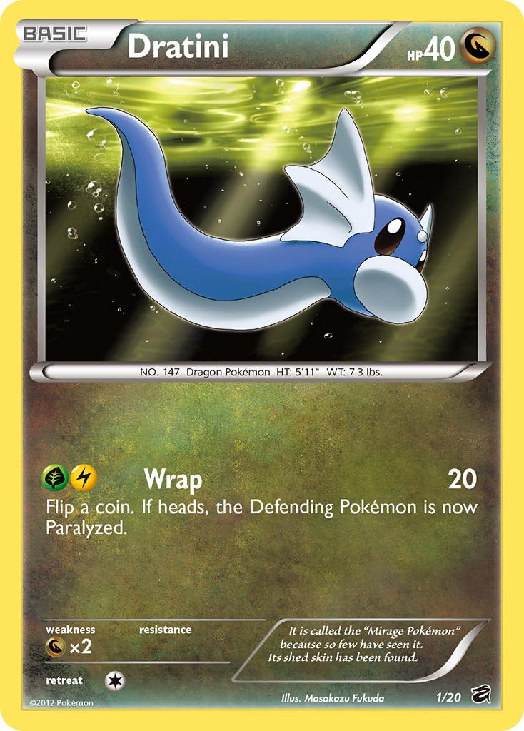 Dratini 1/20 Dragon Vault