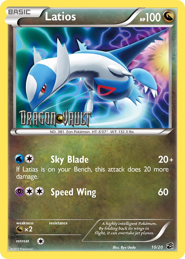 Latios 10/20 Dragon Vault