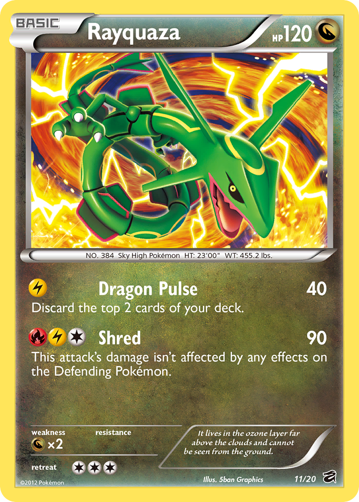 Rayquaza 11/20 Dragon Vault