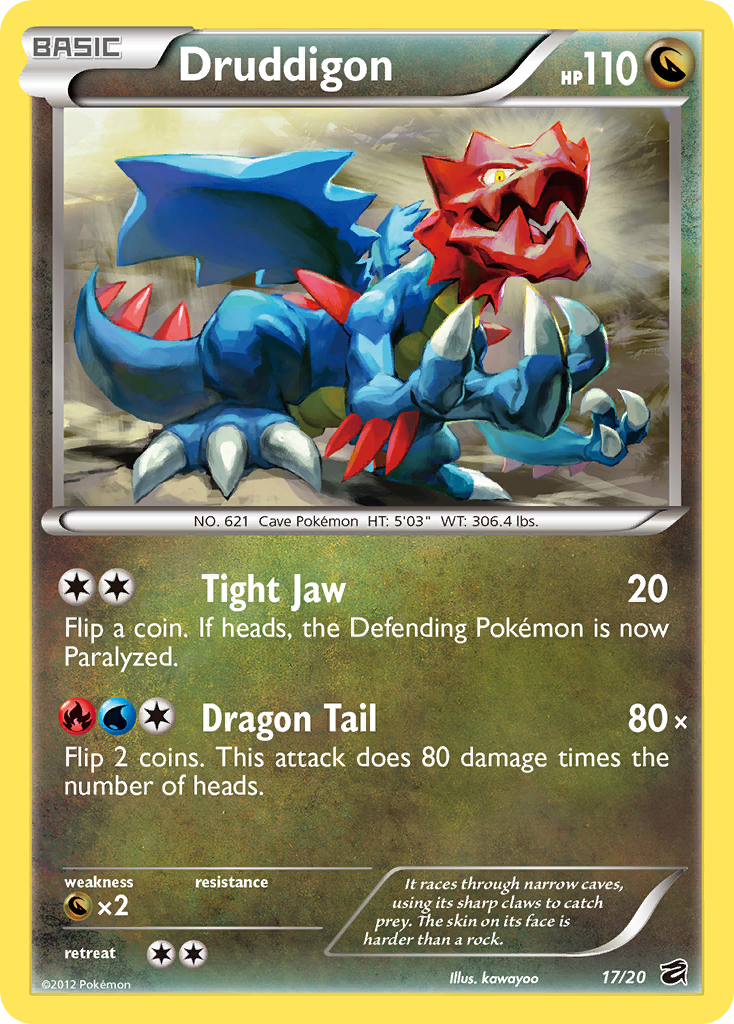 Druddigon 17/20 Dragon Vault