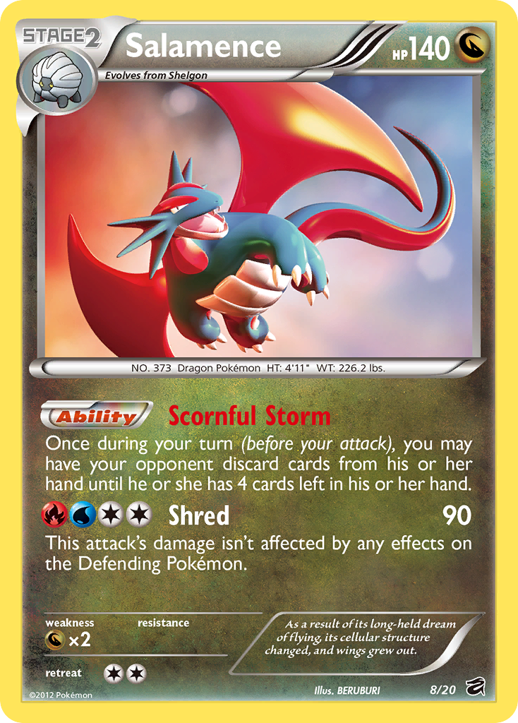 Salamence 8/20 Dragon Vault