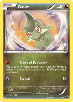 Axew 12/20 Dragon Vault