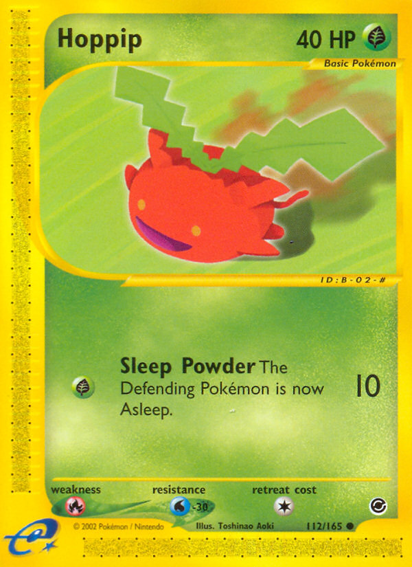 Hoppip 112/165 Expedition Base Set