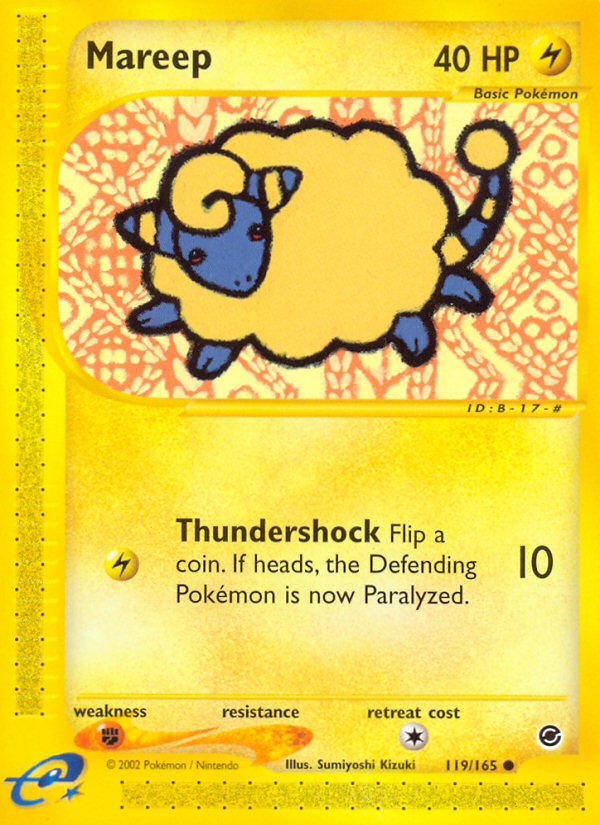 Mareep 119/165 Expedition Base Set