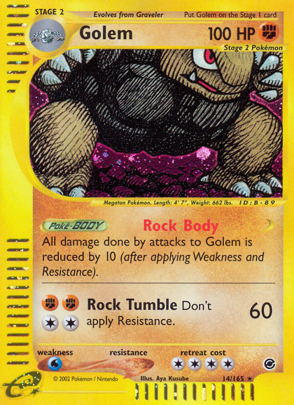 Golem 14/165 Expedition Base Set