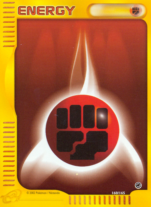 Fighting Energy 160/165 Expedition Base Set