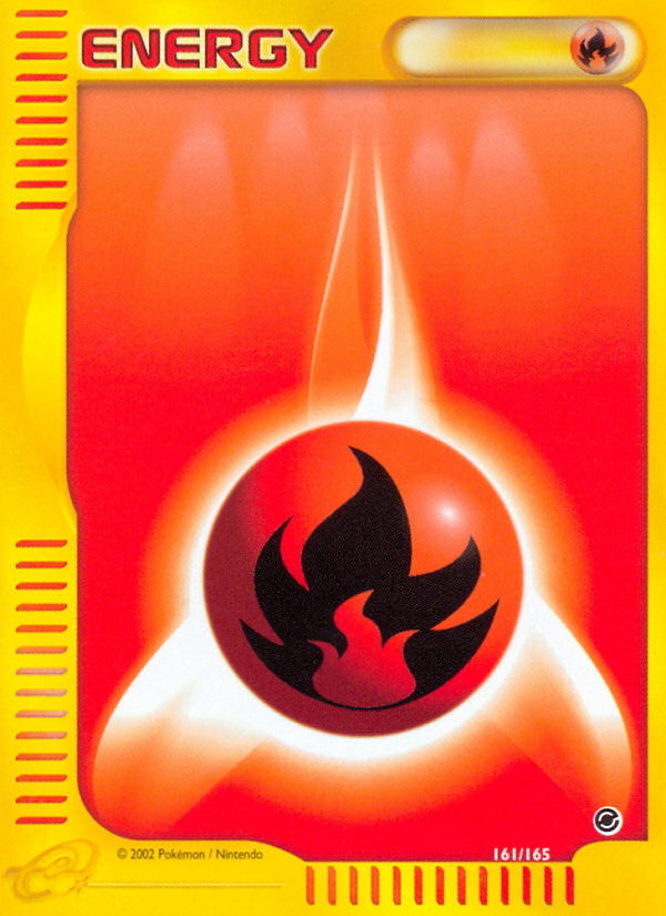 Fire Energy 161/165 Expedition Base Set