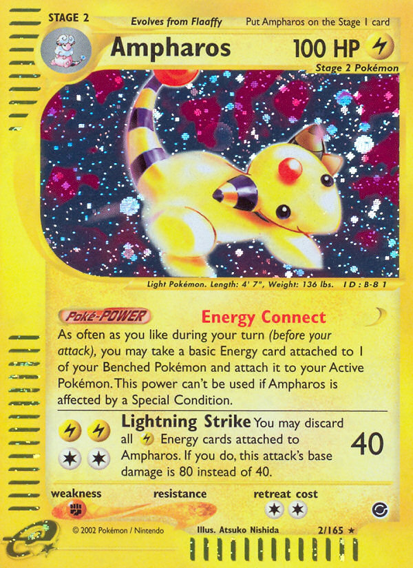 Ampharos 2/165 Expedition Base Set