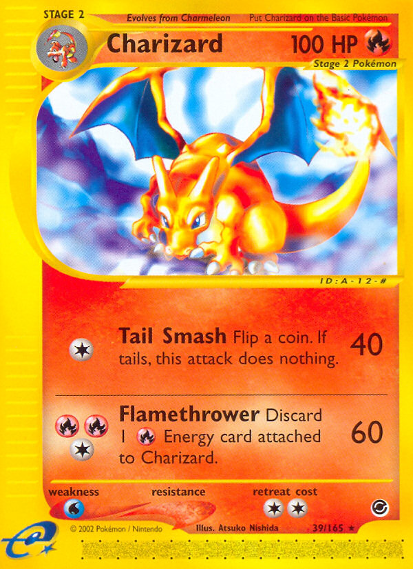 Charizard 39/165 Expedition Base Set