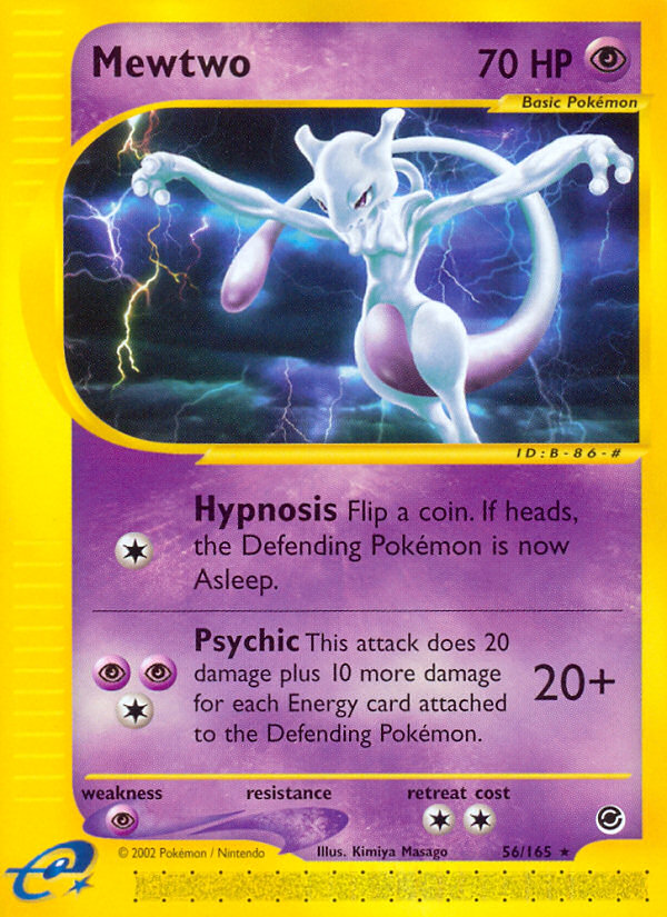 Mewtwo 56/165 Expedition Base Set