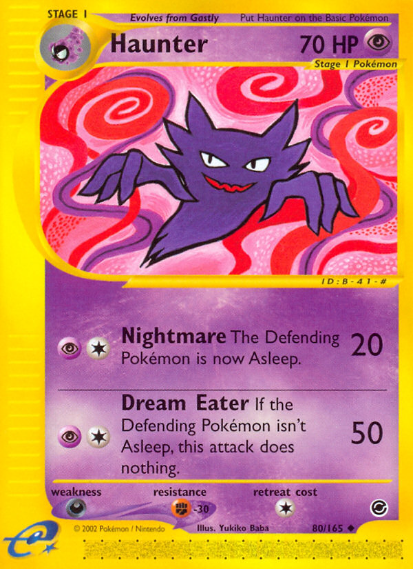 Haunter 80/165 Expedition Base Set