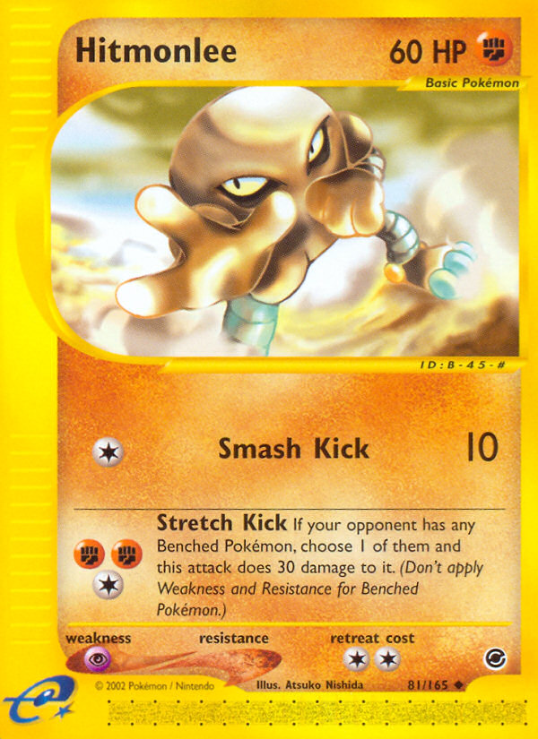 Hitmonlee 81/165 Expedition Base Set