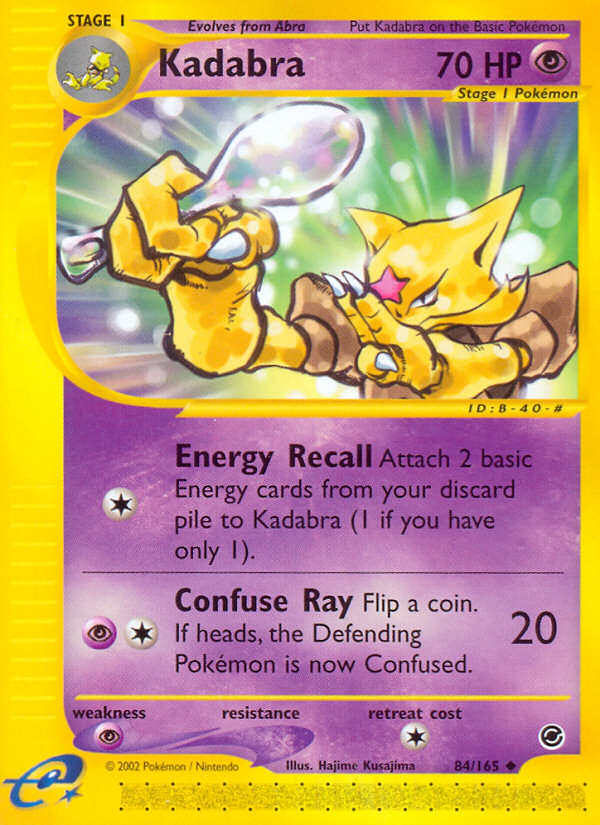 Kadabra 84/165 Expedition Base Set