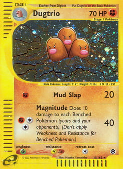 Dugtrio 10/165 Expedition Base Set