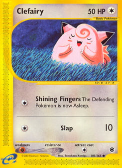 Clefairy 101/165 Expedition Base Set