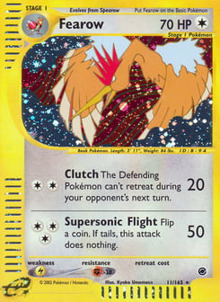 Fearow 11/165 Expedition Base Set