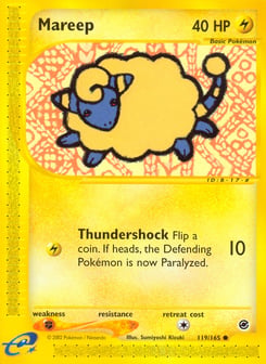 Mareep 119/165 Expedition Base Set