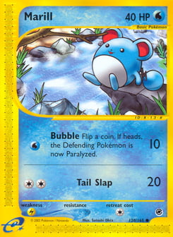 Marill 120/165 Expedition Base Set