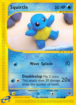 Squirtle 131/165 Expedition Base Set