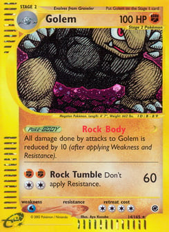Golem 14/165 Expedition Base Set