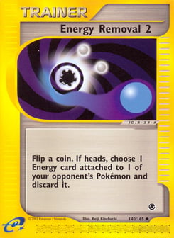 Energy Removal 2 140/165 Expedition Base Set