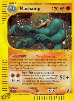 Machamp 16/165 Expedition Base Set