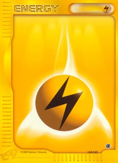 Lightning Energy 163/165 Expedition Base Set