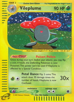 Vileplume 31/165 Expedition Base Set