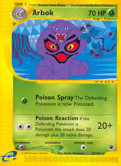 Arbok 35/165 Expedition Base Set