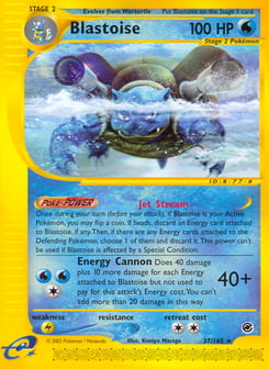Blastoise 37/165 Expedition Base Set