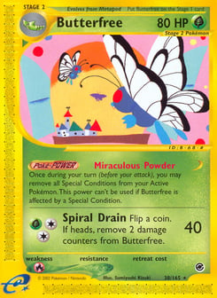 Butterfree 38/165 Expedition Base Set