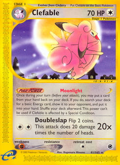 Clefable 41/165 Expedition Base Set