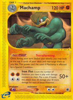 Machamp 51/165 Expedition Base Set