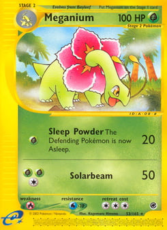 Meganium 53/165 Expedition Base Set