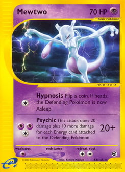 Mewtwo 56/165 Expedition Base Set