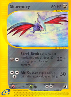 Skarmory 63/165 Expedition Base Set