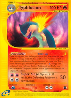 Typhlosion 65/165 Expedition Base Set