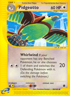 Pidgeotto 88/165 Expedition Base Set