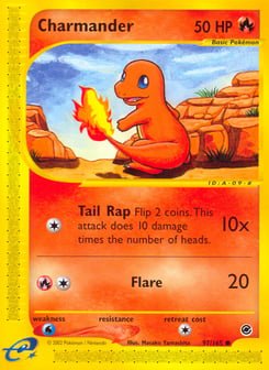 Charmander 97/165 Expedition Base Set
